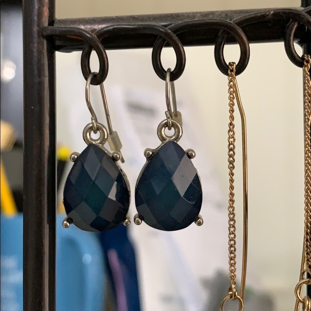 Blue earrings